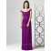 Zipper Off-the-shoulder Draped/Ruffles Floor-length Sheath Bridesmaid Dress