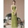 Empire Satin-Chiffon Zipper Floor-length Sweetheart Bridesmaid Dress