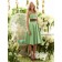 A-line Green Sweetheart Sleeveless Zipper Bridesmaid Dress