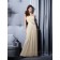 Chiffon Strapless A-line Sleeveless Floor-length Bridesmaid Dress