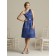 Lavender One-Shoulder Satin Sleeveless Knee-length Bridesmaid Dress