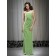 Floor-length Sheath Sleeveless Empire Chiffon Bridesmaid Dress