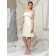 Chiffon Sleeveless Natural Ruffles/Tiered Zipper Bridesmaid Dress