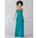 Floor-length Zipper Empire Chiffon Strapless Bridesmaid Dress