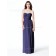 Sleeveless Chiffon A-line Draped/Ruffles Empire Bridesmaid Dress