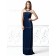 Backless Sleeveless Strapless Elastic-Satin Draped/Ruffles Bridesmaid Dress