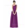 Satin Ruffles Floor-length A-line Zipper Bridesmaid Dress