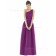 Satin Ruffles Floor-length A-line Zipper Bridesmaid Dress