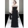 Floor-length Sleeveless Natural Strapless A-line Bridesmaid Dress