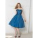 Zipper Knee-length Sleeveless Taffeta Empire Bridesmaid Dress