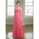 Chiffon Zipper Draped/Ruffles Empire A-line Bridesmaid Dress