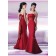 Ruffles/Sash Empire Strapless Floor-length Satin Bridesmaid Dress