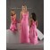 Strapless Ruffles/Sash Sleeveless Satin A-line Bridesmaid Dress