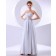 Empire A-line Sleeveless Rufffles/Flowers Floor-length Sweetheart Zipper White Chiffon Bridesmaid Dress