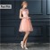 Short Pearl Pink Bridesmaid Dress 2018 Elegant A-Line Red Formal Party Dresses Evening Gown