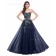 Hot Sale Elegant Sweetheart Peacock Chiffon Bridesmaid Dresses