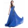 Hot Sale Elegant Sweetheart Peacock Chiffon Bridesmaid Dresses