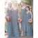 Beautiful Amazing Long V-neck  A-line Bridesmaid Dress