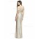 Elegant Girls Rose Gold Mermaid Flooor-length Studio Sequin Naturl Waist Off-the-shoulder Bridesmaid Dress